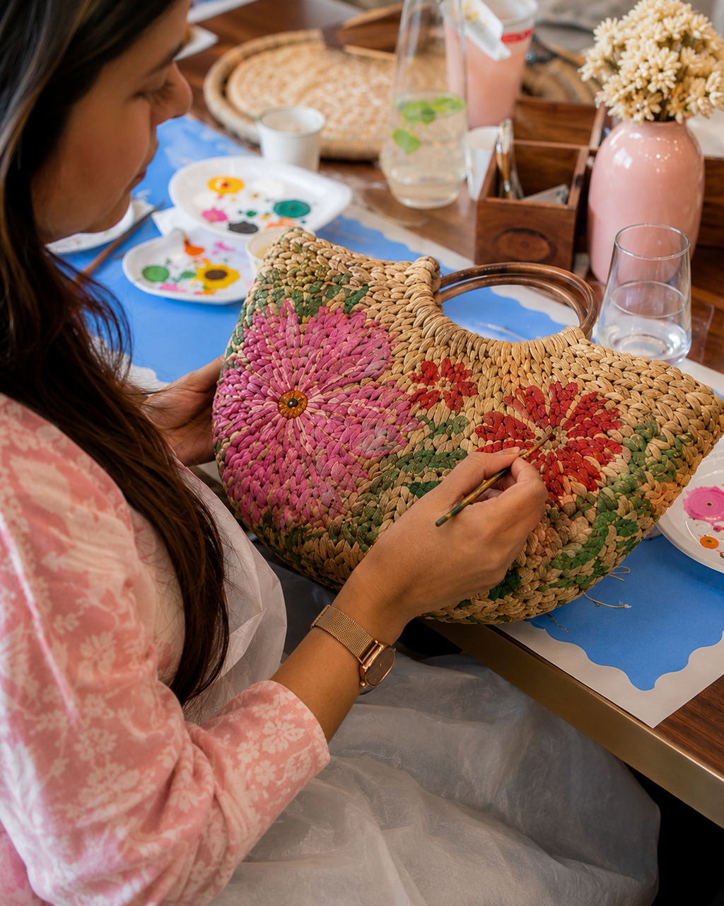 Jute Bag Painting