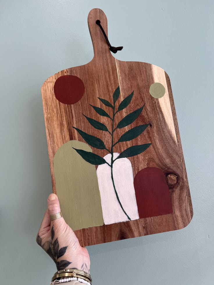 Cheese Board Painting