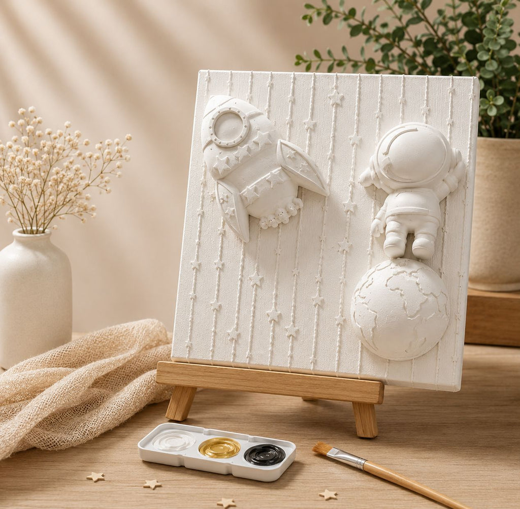 3D Theme Canvas Painting