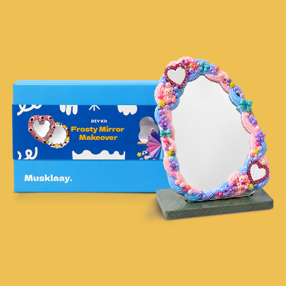 FROSTY MIRROR MAKEOVER