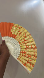 Hand Fan Painting