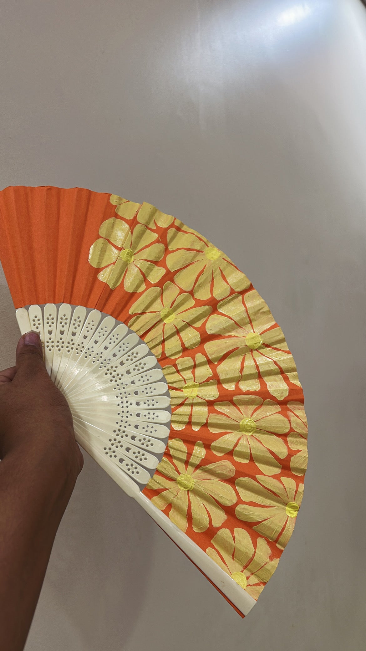 Hand Fan Painting