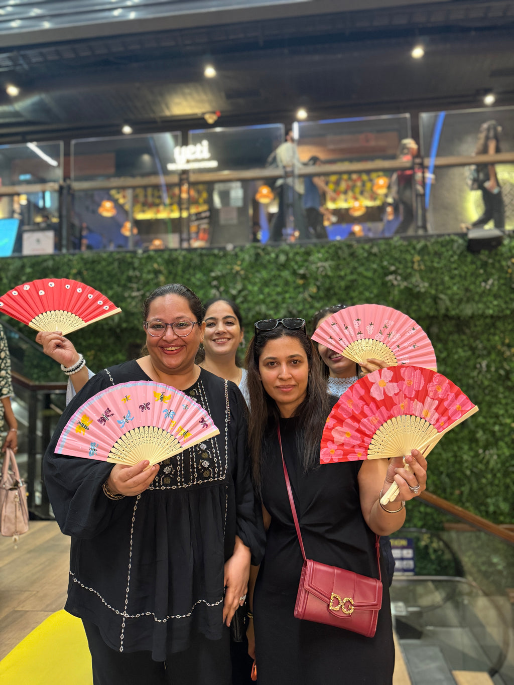Hand Fan Painting
