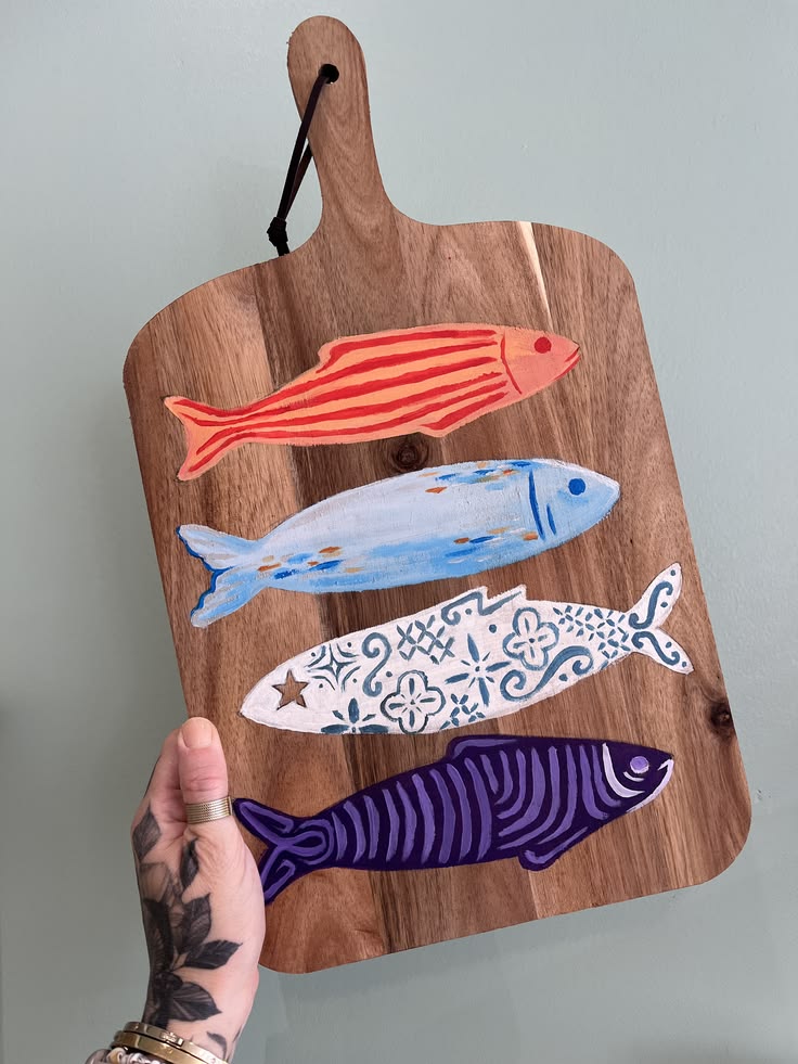 Cheese Board Painting