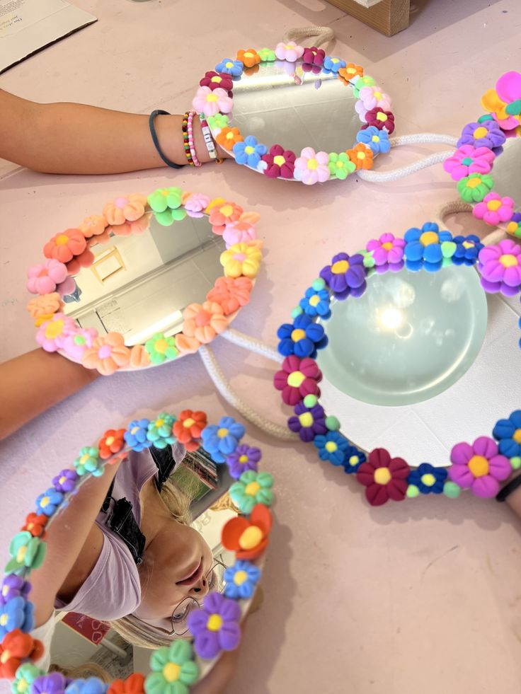 Foam Clay Mirror