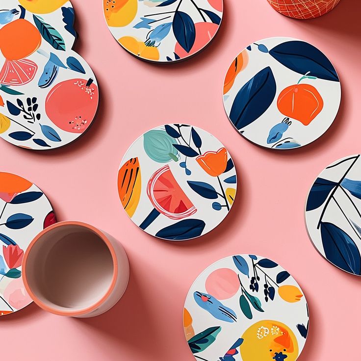 Coaster Painting