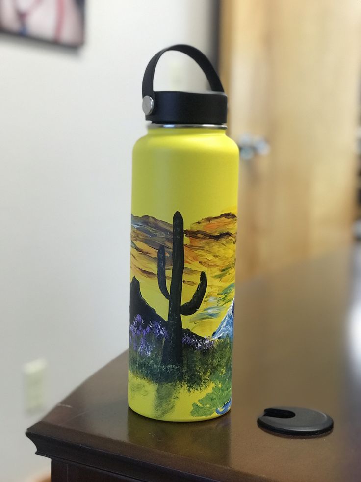 Flask Painting