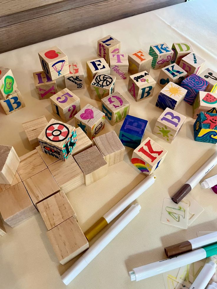Baby Shower Blessing Blocks