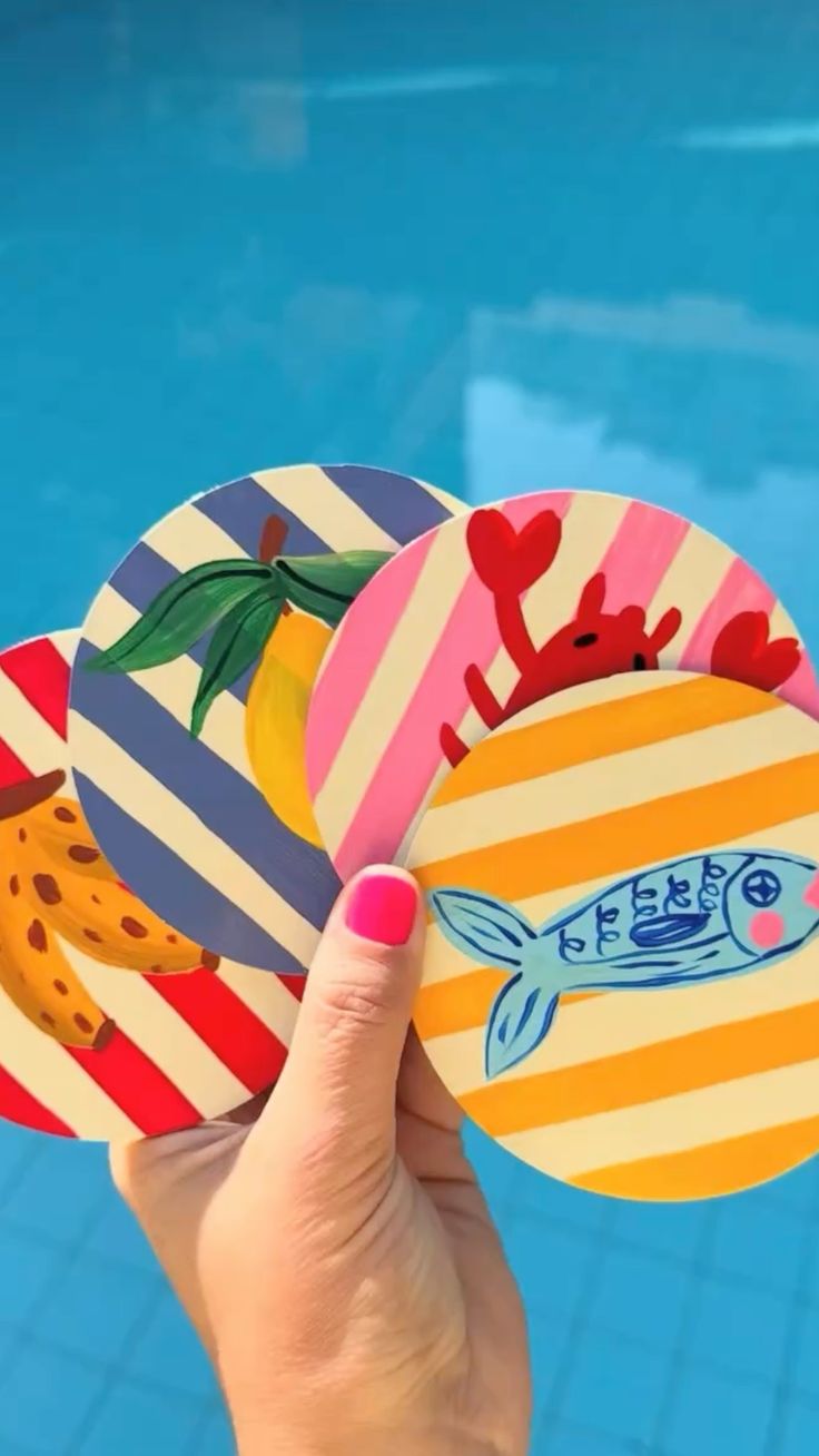 Coaster Painting