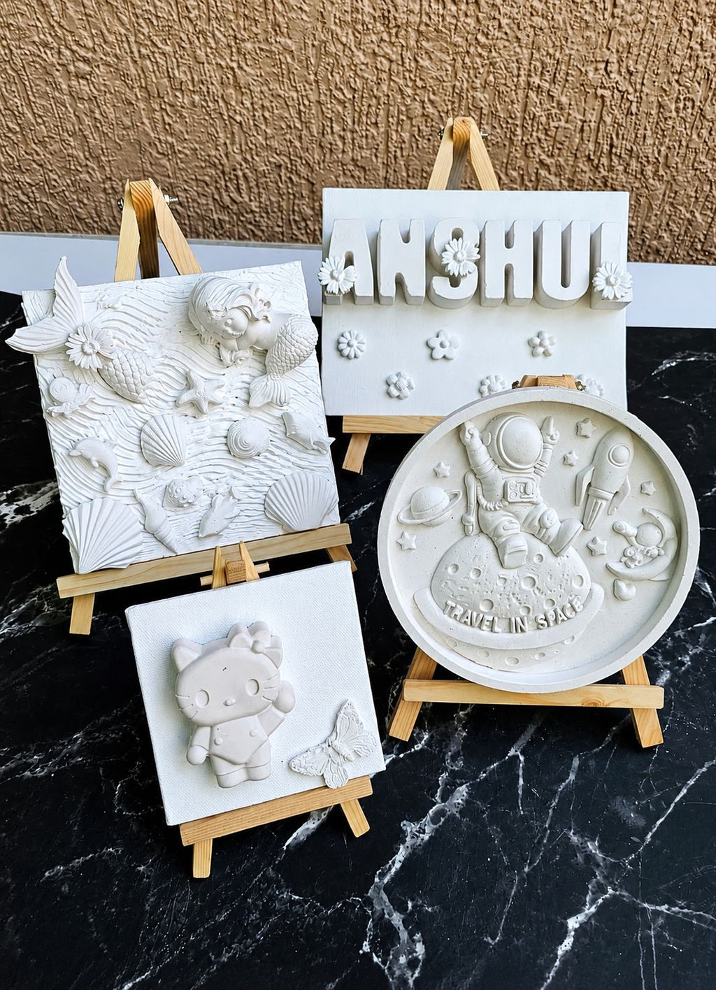 3D Theme Canvas Painting