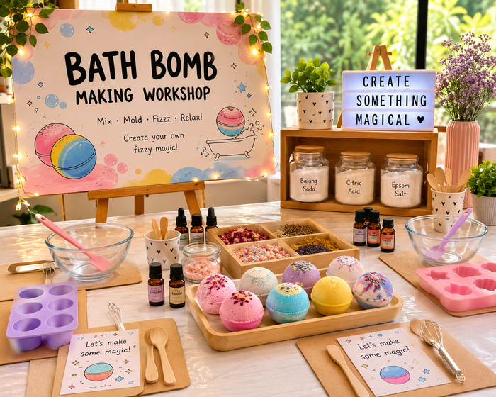 Bath Bomb Making
