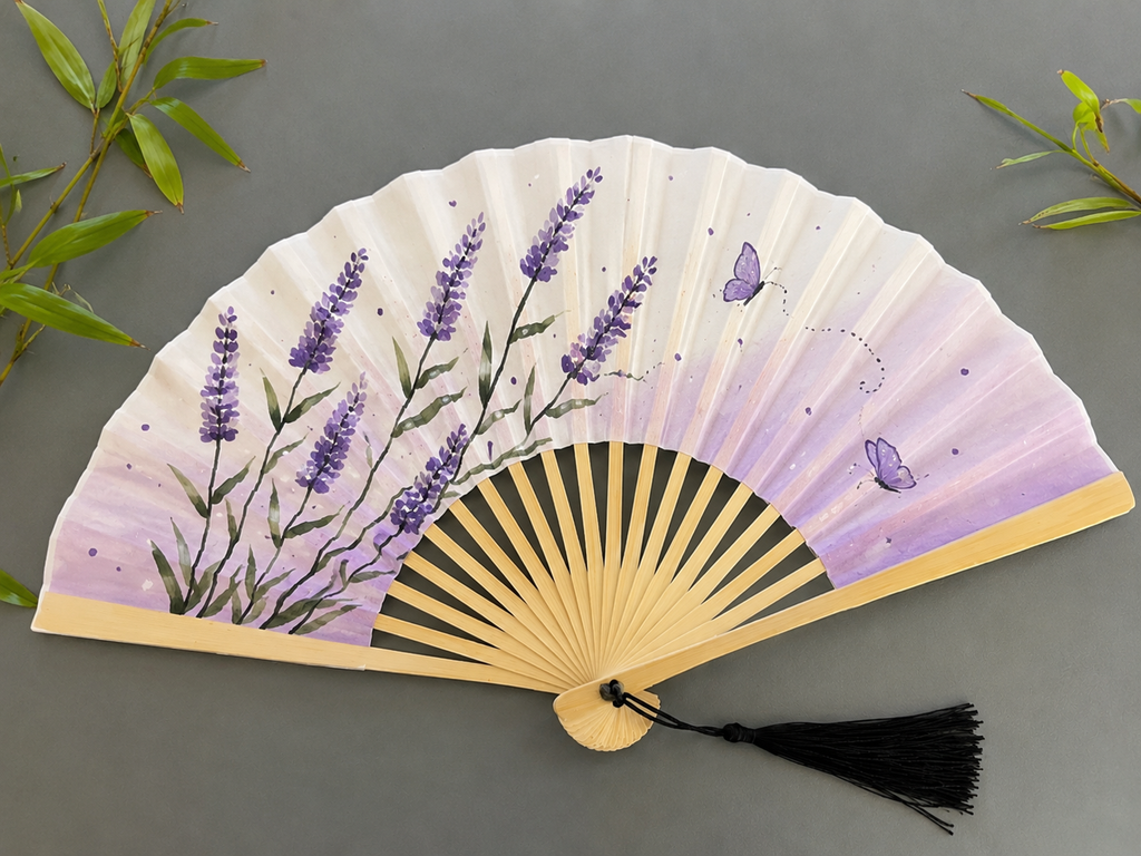 Hand Fan Painting